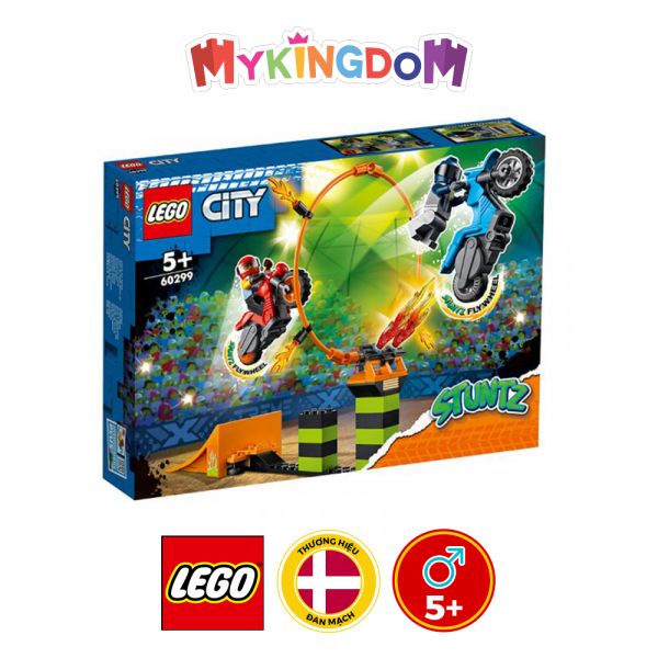 Đồ Chơi LEGO CITY Cuộc Chiến Xe Đua Mô Tô 60299