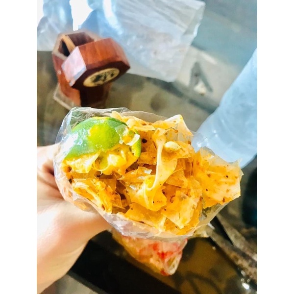 10 xâu bánh tráng vò bonbon