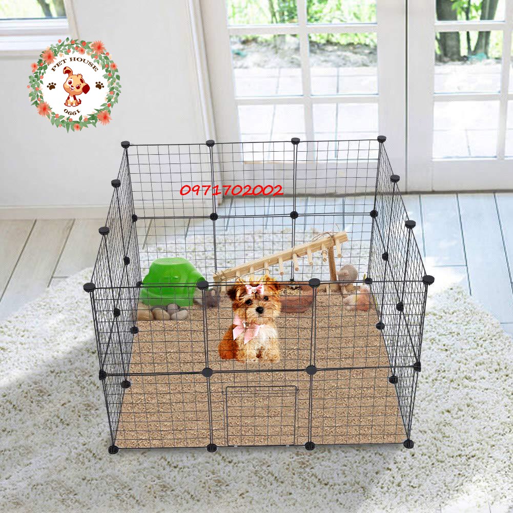 CHUỒNG QUÂY CHÓ MÈO LẮP GHÉP GIÁ RẺ