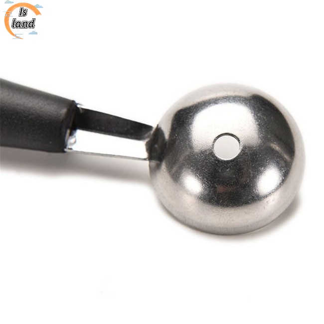 Muỗng múc kem hai đầu bằng thép không gỉ bền bỉ tiện lợi