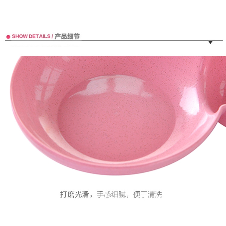 Bát đựng đồ ăn bằng sợi rơm họa tiết Mickey hoạt hình thiết kế sáng tạo làm quà tặng cho bé