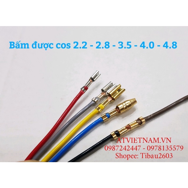 Kiềm bấm cos SN - 48B chuyên dùng bấm cos 2.2 - 4.8 chắc đẹp