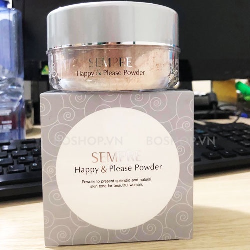 Phấn Phủ Bột Geo Sempre Happy &amp; Please Powder No.02 25g