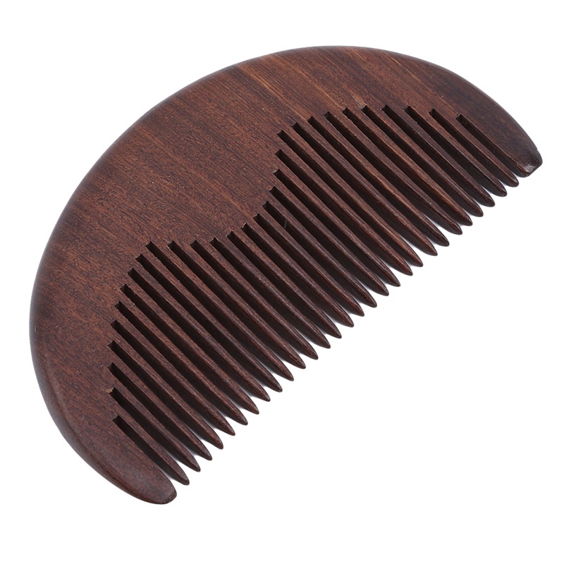 Lược gỗ đàn hương tự nhiên mát xa và chăm sóc râu cho nữ