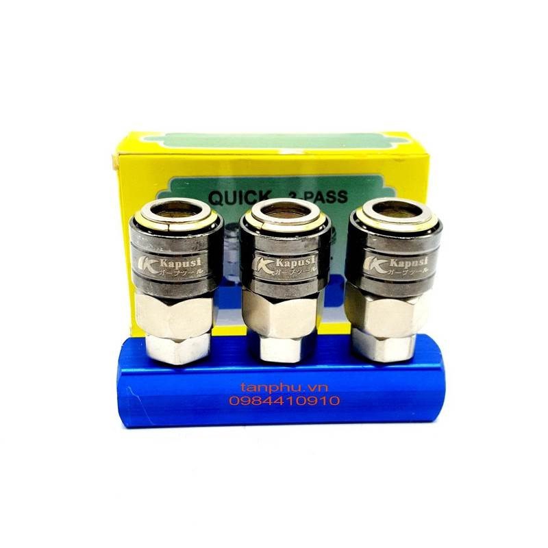 Đầu nối nhanh 3 chia NGANG KAPUSI