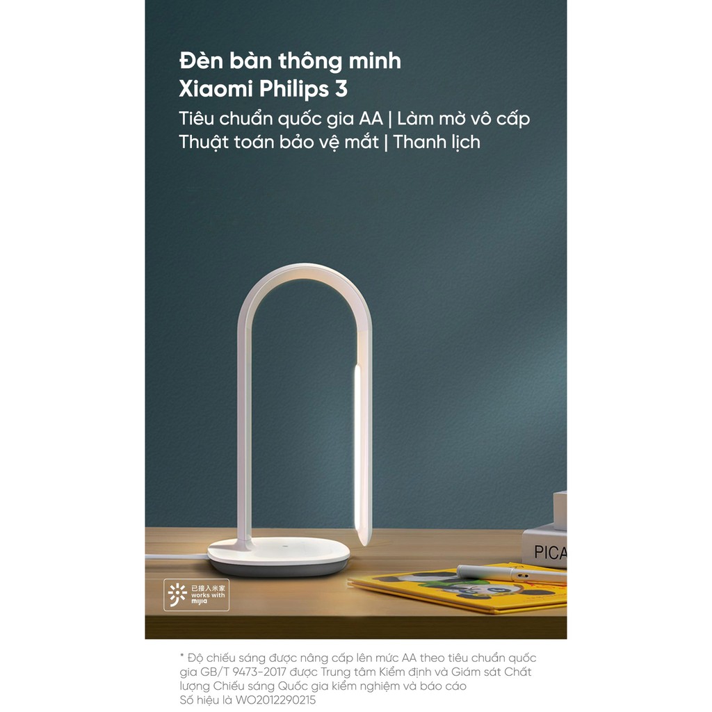 Đèn bàn thông minh Xiaomi Philips 3