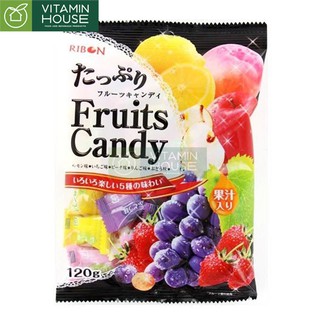 [VITAMIN HOUSE] Kẹo Ribon Trái Cây Tổng Hợp 120g