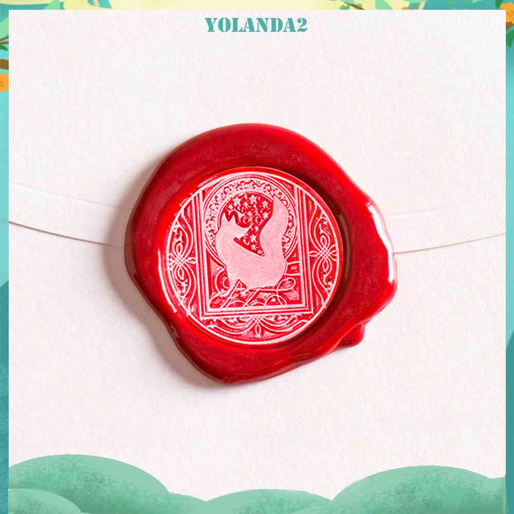 Con Dấu Niêm Phong Bì Thư Tay Cầm Gỗ