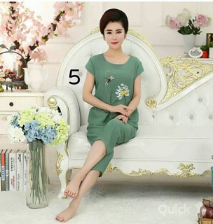 Freeship 99k TQ_Bộ đũi in hoa sen