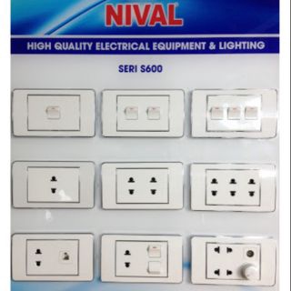 Mặt ổ nival series s600