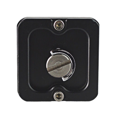 Tấm Tháo Lắp Nhanh Bằng Hợp Kim Nhôm PU40 w / B0 J0 Cho Chân Máy Ảnh Gimbal Đầu Bi 10mm