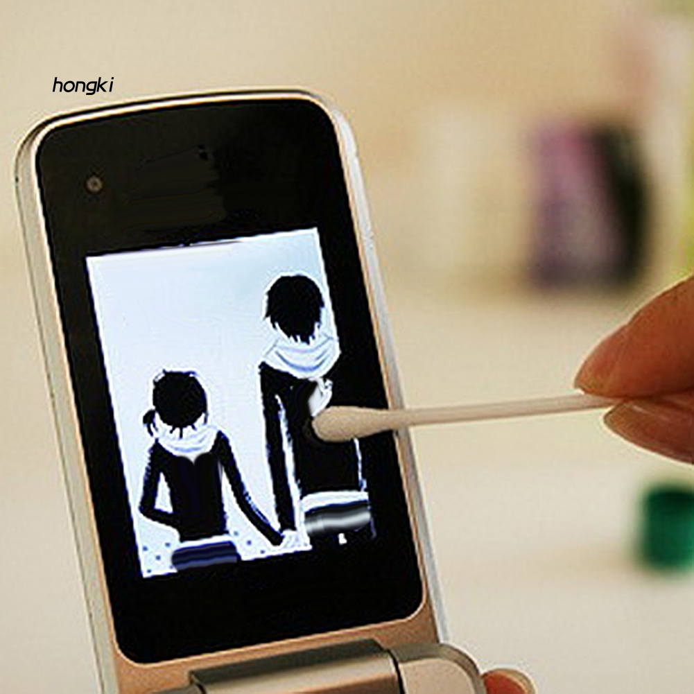 Hộp 500 Tăm Bông Cotton Hai Đầu Dùng Một Lần Tiện Lợi