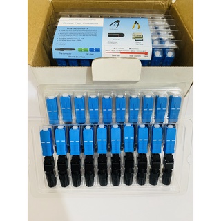 10 Đầu nối quang Fast Connector SC/UPC - Giá 1 vỉ 10 cái