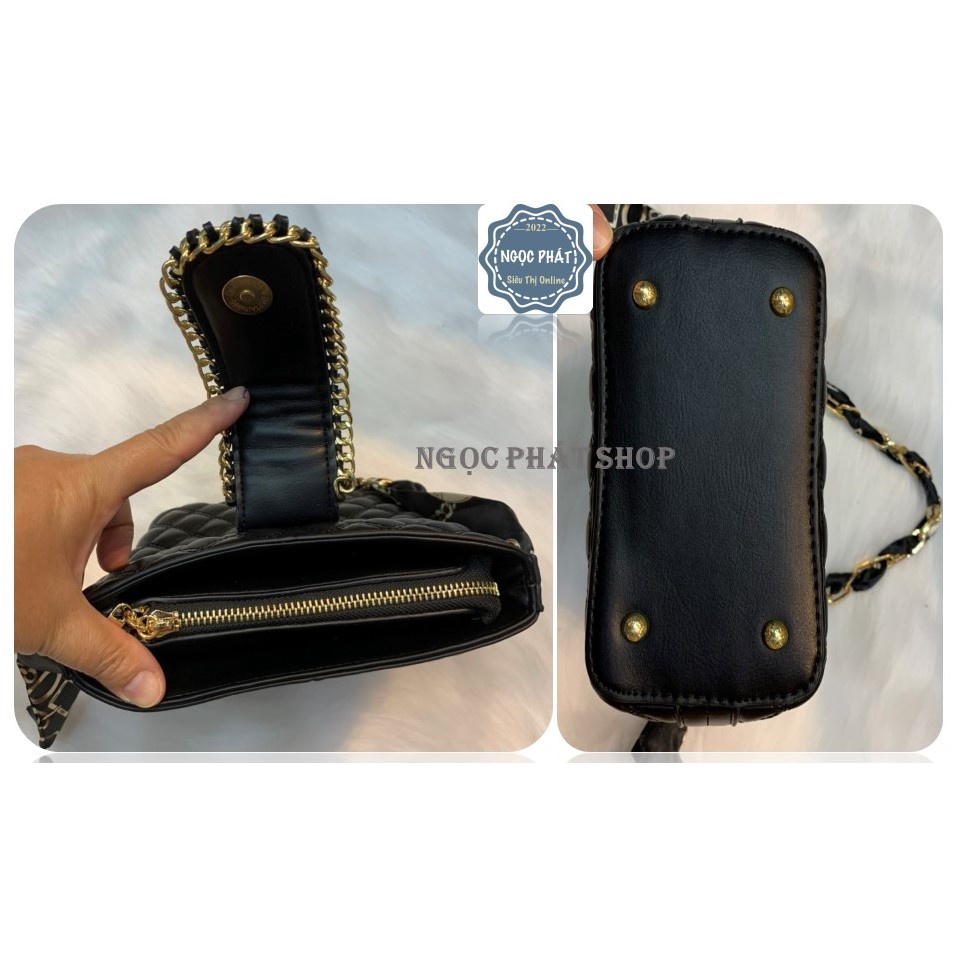 Túi Xách Nữ CHỮ D dập nổi- Hàng Quảng Châu Cao Cấp- Đeo vai hoặc đeo chéo (5 ngăn)(Z2212)