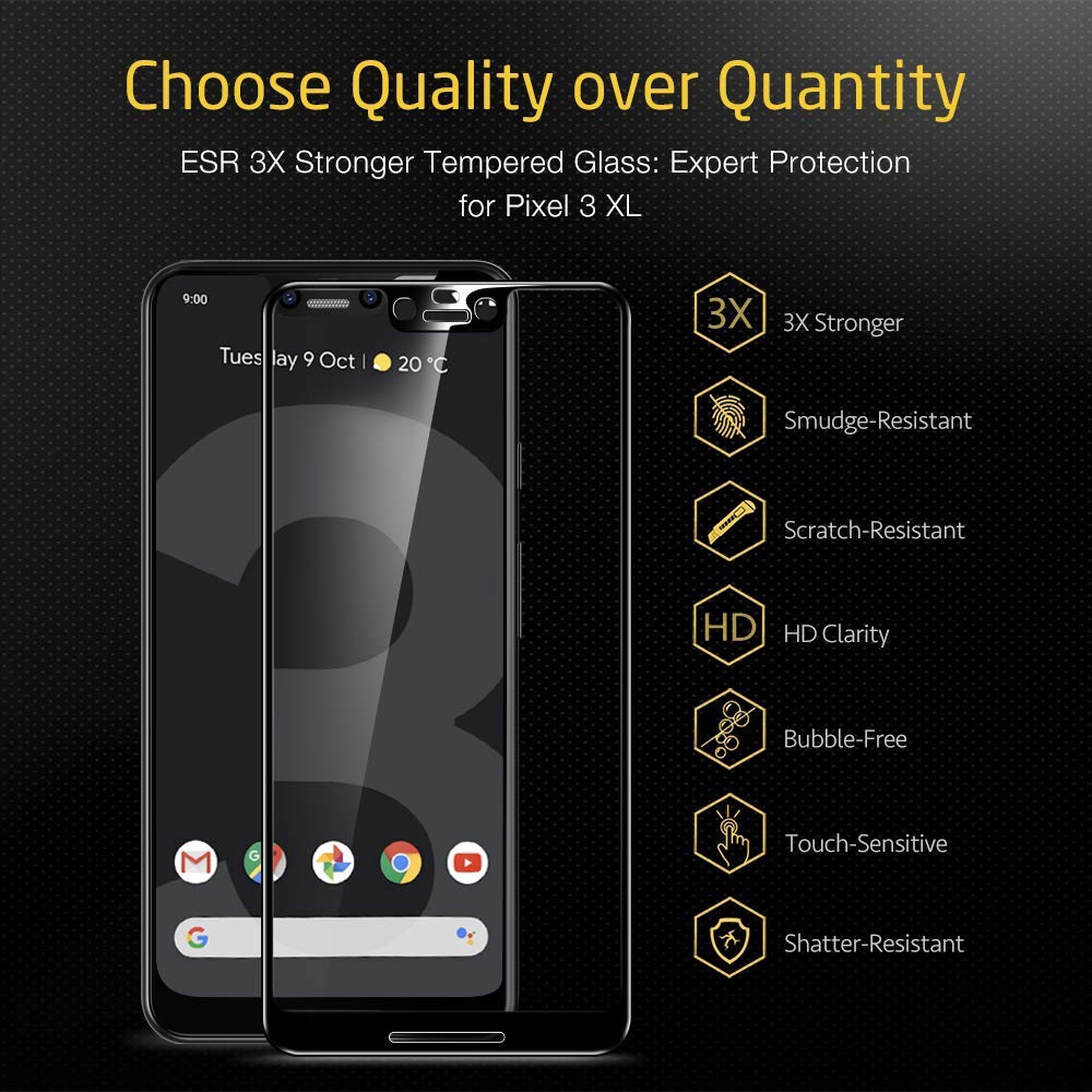 Kính cường lực 5D bảo vệ toàn màn hình dành cho Google Pixel 4 3 3a 2 Xl