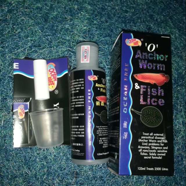 Trùng mỏ neo, rận, ký sinh trùng OCEAN FREE chai số 0