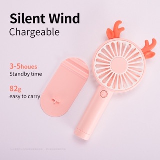 Quạt Mini Cầm Tay - Có đế để bàn