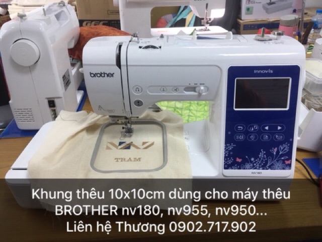 Khung thêu dùng cho máy thêu Brother các mã sau :