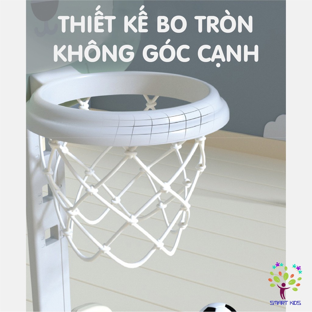 BỘ CẦU GÔN BÓNG RỔ LIÊN HOÀN 3IN1 HOLLA