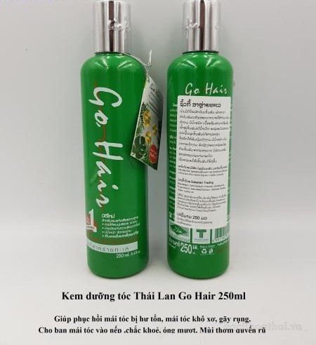 1 chai Kem dưỡng ṫóc Go Hair Silky Seaweed Nutrients Thái Lan