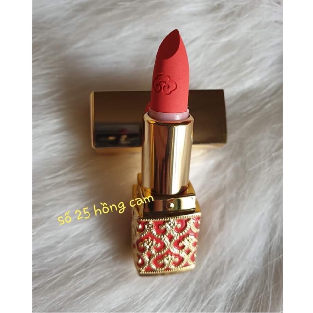 Son môi Hoàng Cung Whoo Luxury Lip Rouge số 25 Hồng cam