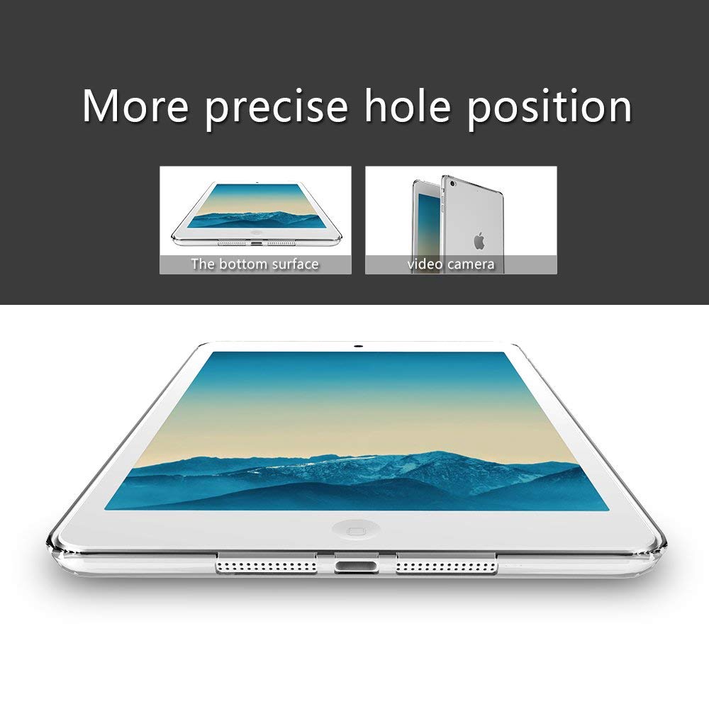 Ốp bảo vệ bằng silicon trong suốt cho iPad Mini 1/2/3/4 Air1 Air 2 iPad 2017/2018 10.5 inch | BigBuy360 - bigbuy360.vn