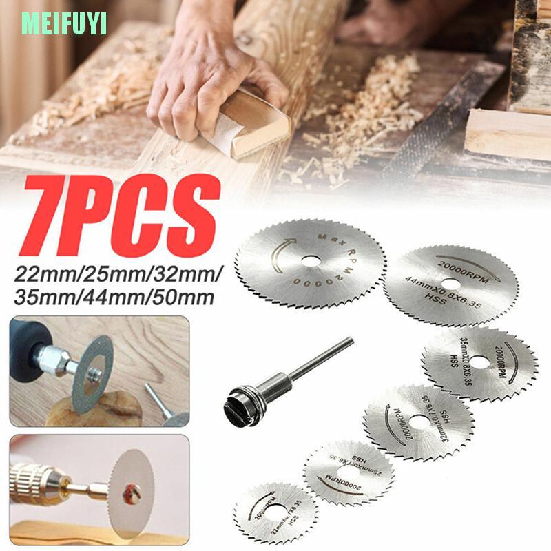 Set 7 Lưỡi Cưa Dạng Đĩa Chuyên Dụng