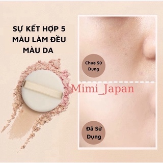 Phấn Phủ Đa Sắc 5 Màu Canmake MARSHMALLOW ABLOOM 01 02 (kèm bill)