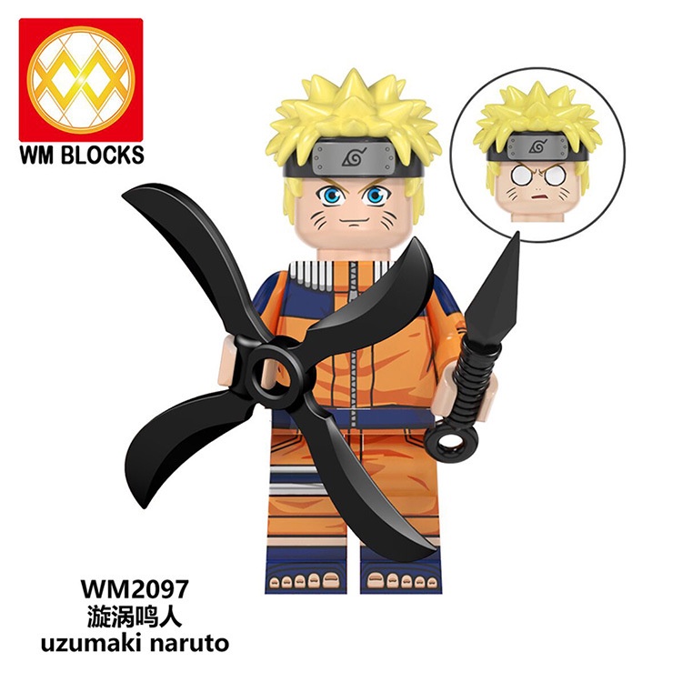 Mô hình minifigures các nhân vật truyện tranh Naruto tổng hợp