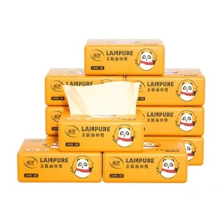 GIẤY ĂN GẤU TRÚC LAMPURE 30 GÓI/ 1 THÙNG