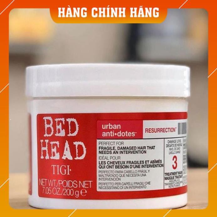 [Hàng Xịn - Giá Tốt] Ủ Tóc TIGI Bed Head 200g Màu Đỏ - UK