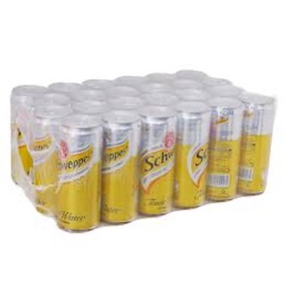 Nước Soda Schweppes Tonic 330ml thùng 24 lon