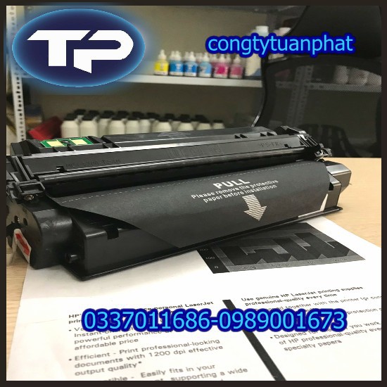 Hộp mực 15A thương hiệu TP-Ink sử dụng cho máy in HP 1000.1200.1300.Canon 1210