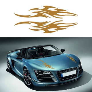 Decal Dán Xe Hơi Hình Ngọn Lửa