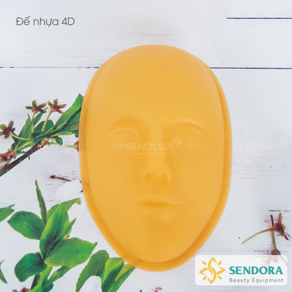 Da giả 3D - 4D tập phun xăm hình khuôn mặt, mày, môi, mí