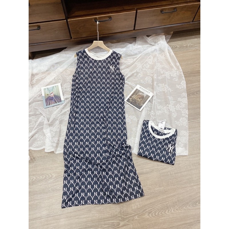 BÁN SỈ VÁY SUÔNG N.Y XÁT NÁCH 2 MÀU ĐEN TRẮNG CHO NỮ | BigBuy360 - bigbuy360.vn