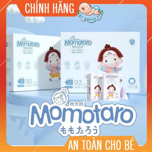 (Tặng quà)Tã bỉm dán/quần MOMOTARO chính hãng S112/M96/M92/L84/XL78/XXL72/XXXL70