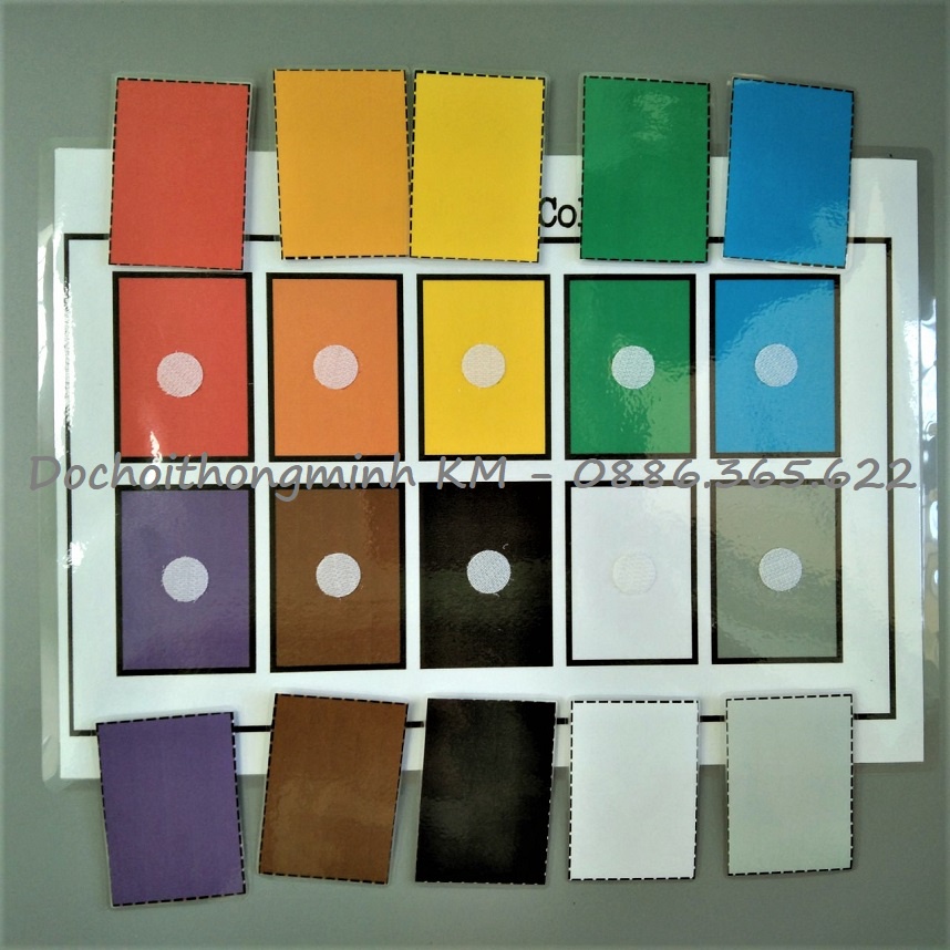 HỌC LIỆU - MATCHING phân loại 10 màu sắc cơ bản