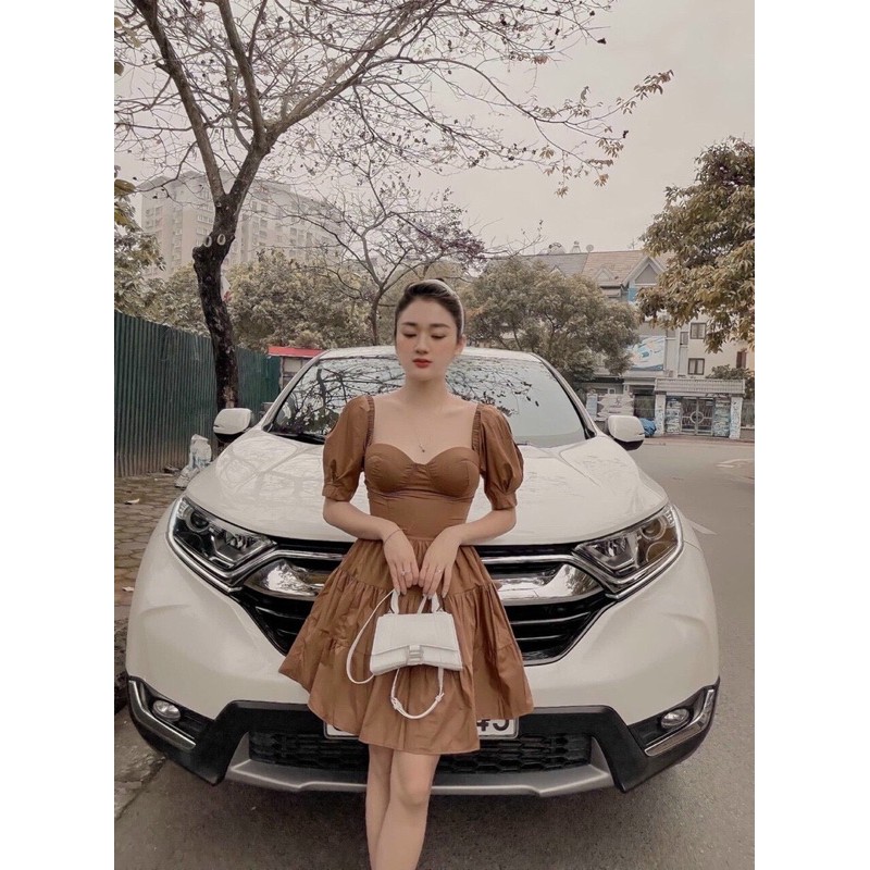 VÁY TAY BỒNG CÚP NGỰC DÁNG BABYDOLL | BigBuy360 - bigbuy360.vn