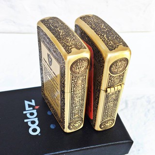 [Hot] BẬT LỬA ZIPPO MỸ - ĐỒNG KHẮC 5 MẶT CONSTANTINE - (CÓ TEM ĐỎ) - (XÀI XĂNG)
