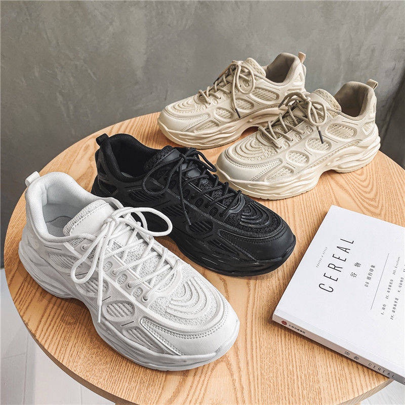 Giày đế dày tăng chiều cao phong cách Hàn Quốc trẻ trung dành cho nam