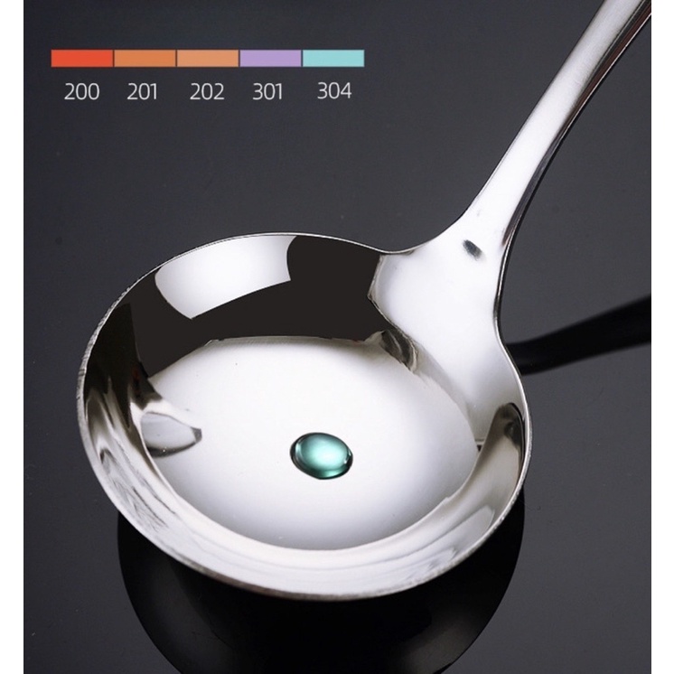 Muôi múc canh inox 304 nhiều kích thước - Trúc Nhiên Boutique