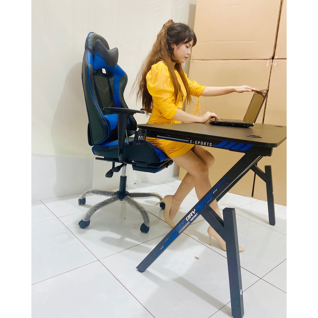 Bàn Gaming Mặt Bàn Sợi Carbon Chống Xước Hàng Xuất Khẩu