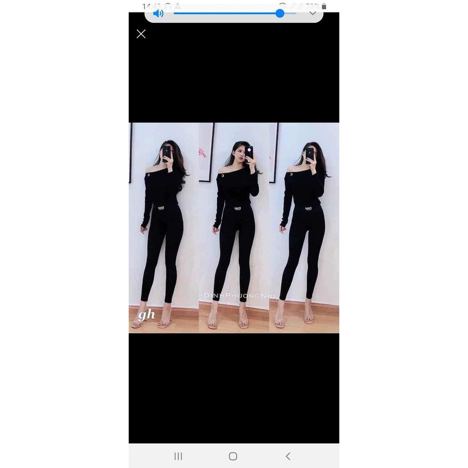 Quần legging nữ chất liệu umi nâng mông và túi sau size M L XL 2XL | BigBuy360 - bigbuy360.vn