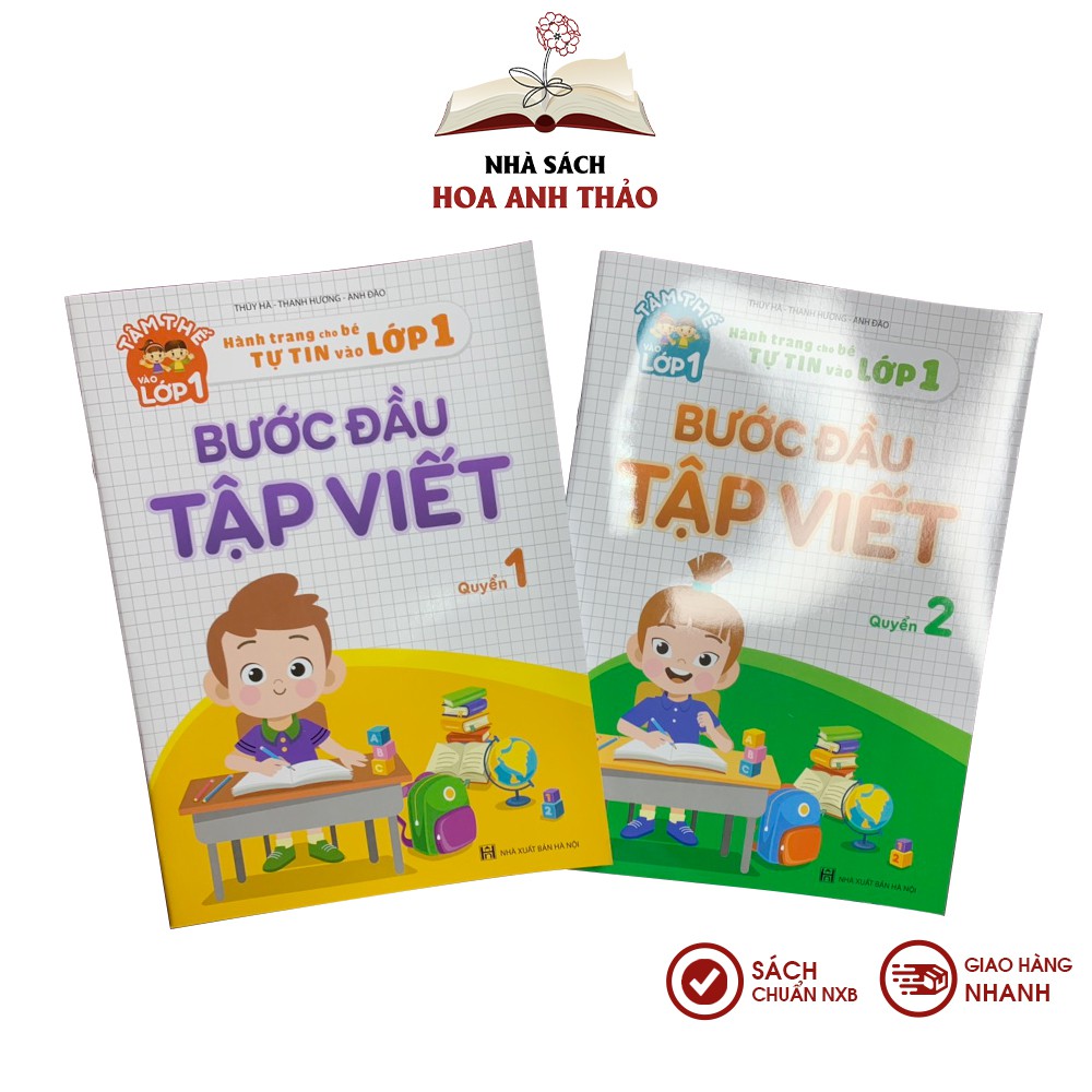 Sách - Bước đầu tập viết (Quyển 1 và Quyển 2) | WebRaoVat - webraovat.net.vn