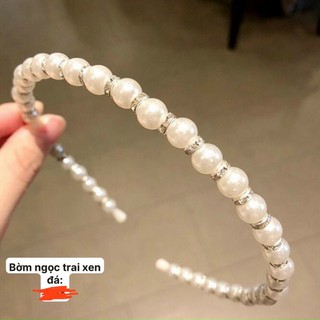 Bờm tóc đính ngọc đá cao cấp