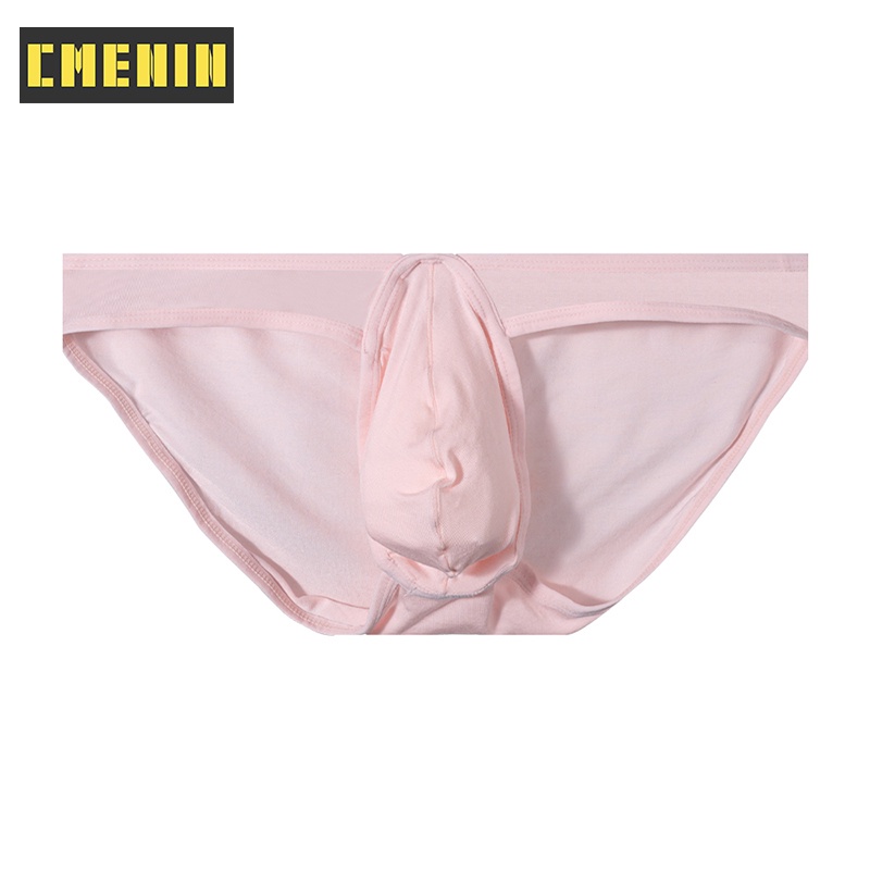 Quần Lót Nam Cmenin AD7209 Bằng Cotton Nhanh Khô Phong Cách Ins Có Túi Chữ U