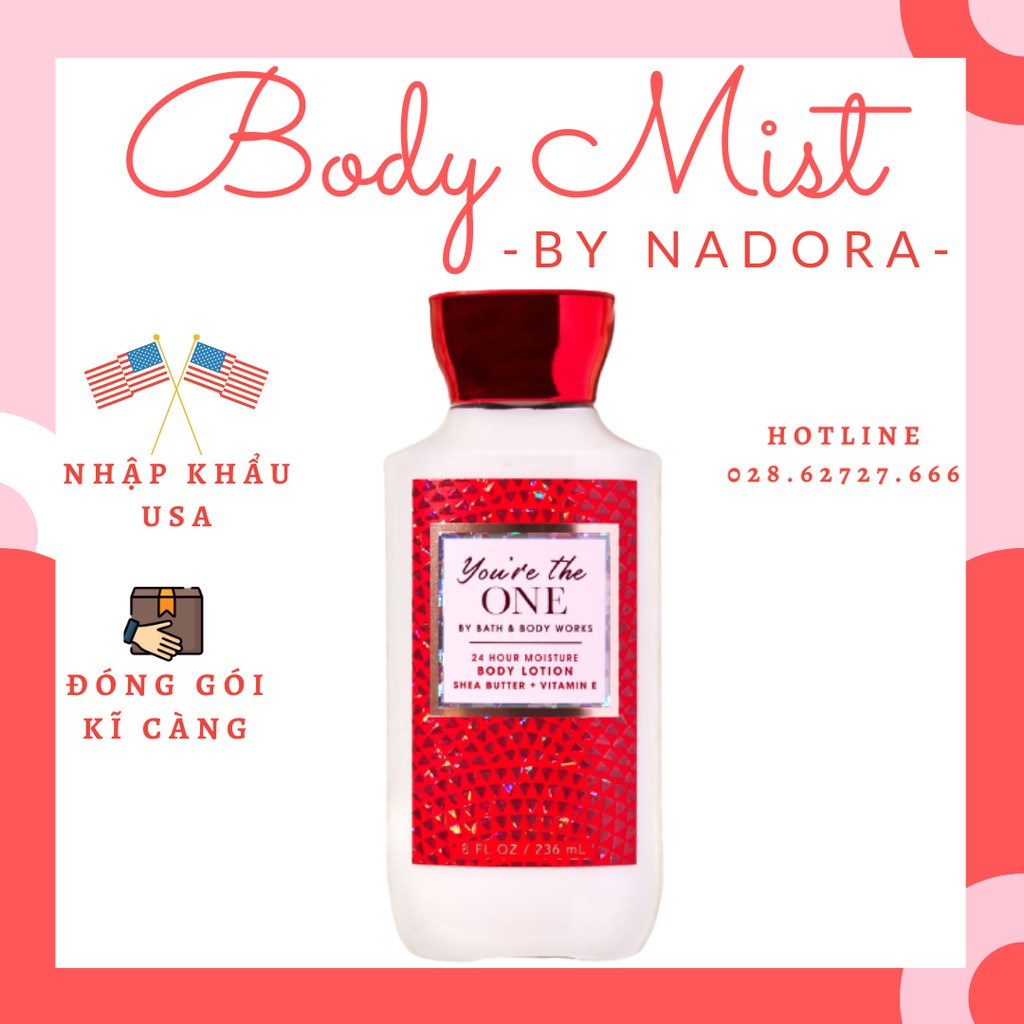 Sữa Dưỡng Thể Bath And Body Works - You're The One Body Lotion (236ml)