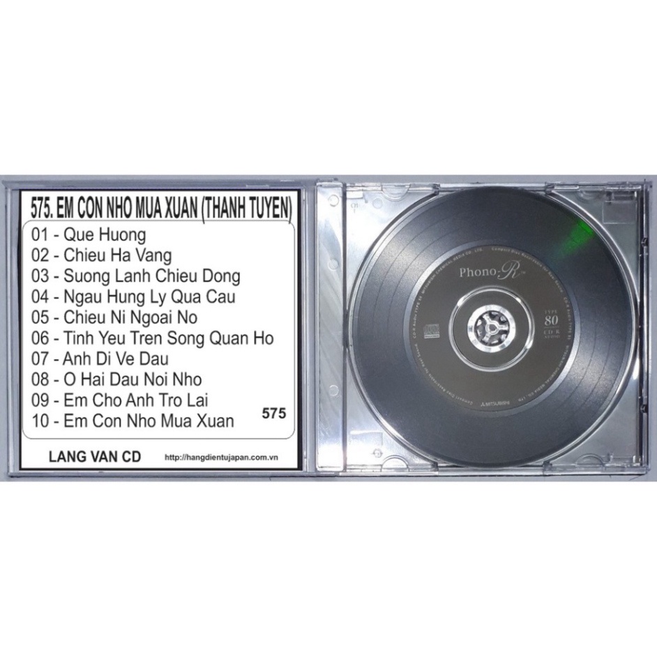 Bộ 8 CD ca sĩ Thanh Tuyền