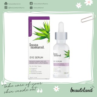 Tinh chất dưỡng ẩm, giảm thâm mắt Instanatural Eye Serum
